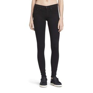 rag & bone Black Stretch Legging Jean 27